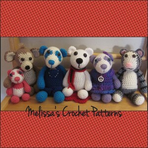 Crochet Pattern Phillip the Polar Bear image 4