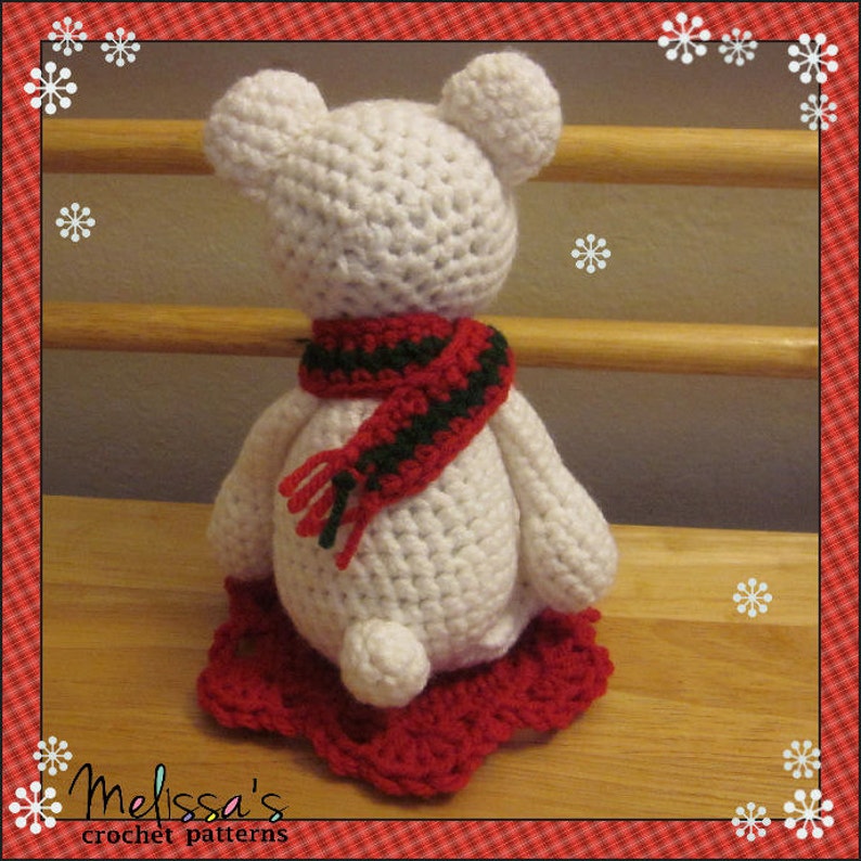 Crochet Pattern Phillip the Polar Bear image 3