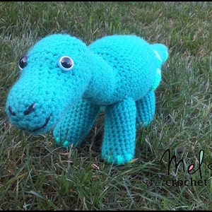 Crochet Pattern Bobby the Brontosaurus image 2