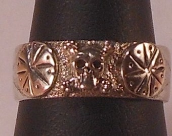Sterling Silver Alien Ring