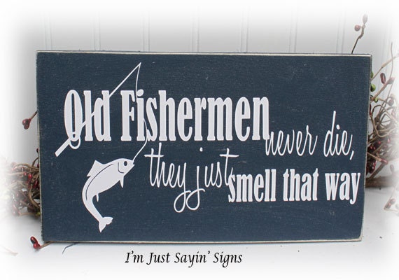 Problem Solved Funny Fishing Signs for Men Cabin Wall Decor