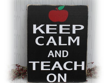 TEACHER Bundle~keep Calm and Teach on AND Great Teachers Inspire ...