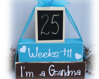 Grandmother Countdown Blocks