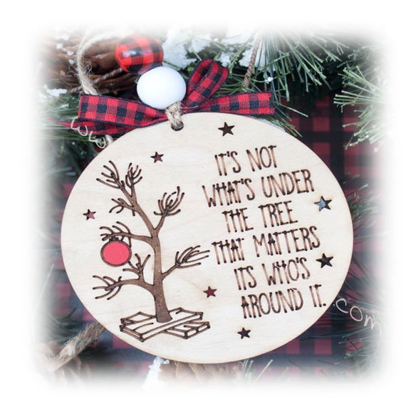 It's Not What's Under the Tree That Matters It's - Etsy