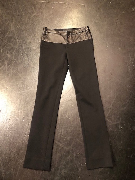 90's Gucci Black with Leather Pants