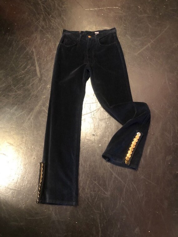 Kenzo high waist Jeans Velvet Flared