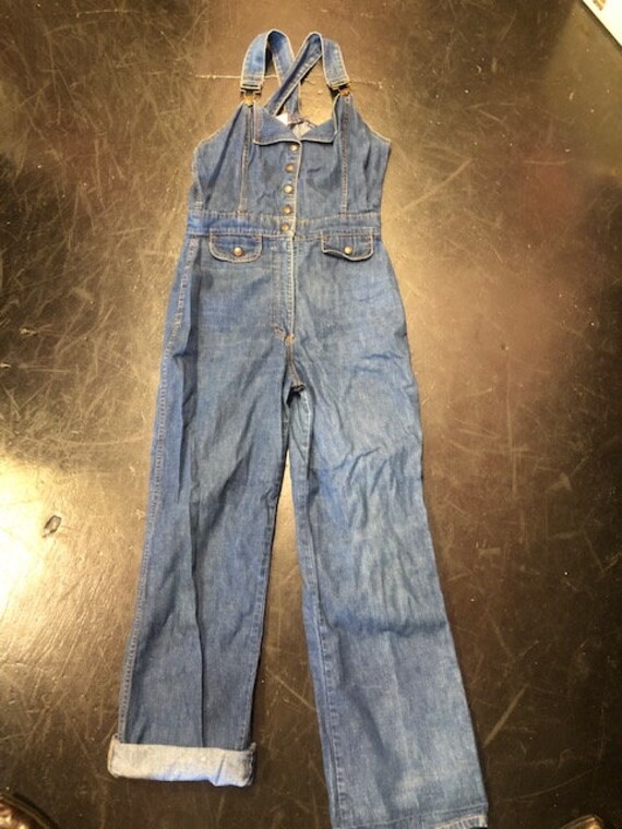 1970's denim Overall