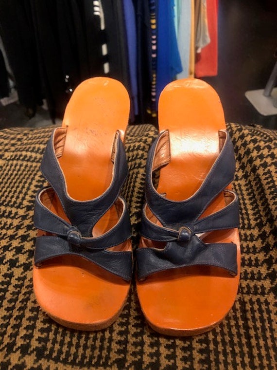 1970's Navy Platform/wedges
