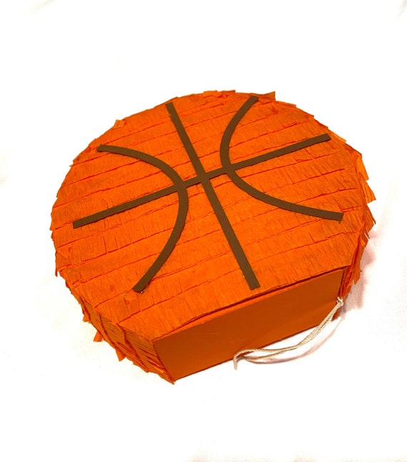 Basketball mini piñata (1), sport birthday, basketball lover, gift card gift box, basketball favor, basketball gift for a boy, gift for bask Il_570xn