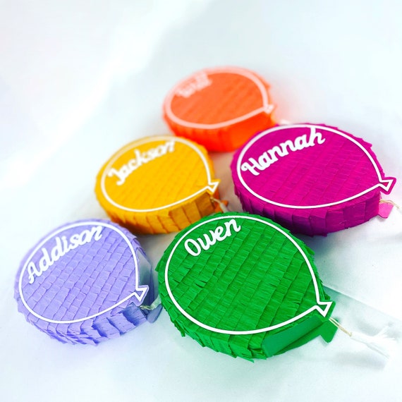 balloon tiny Piñatas (5), balloon Piñata, individual favors, unique party favors, balloon decoration, pinatas balloon Il_570xn