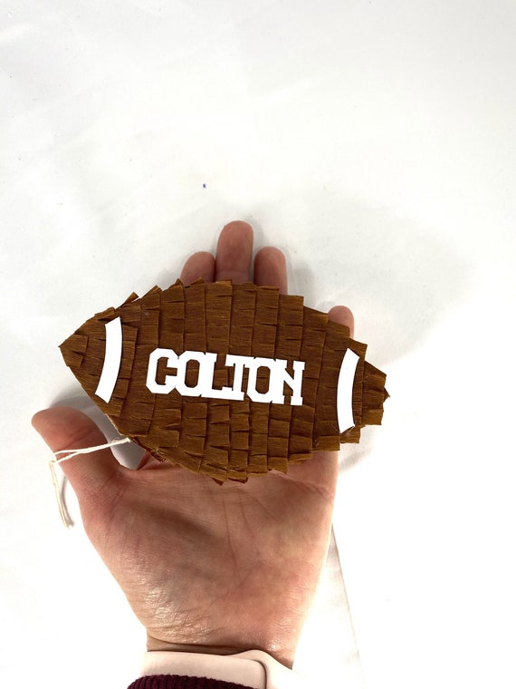 Tiny Football Piñatas (5), football Piñata, Super Bowl, sport party, flag football Il_570xn