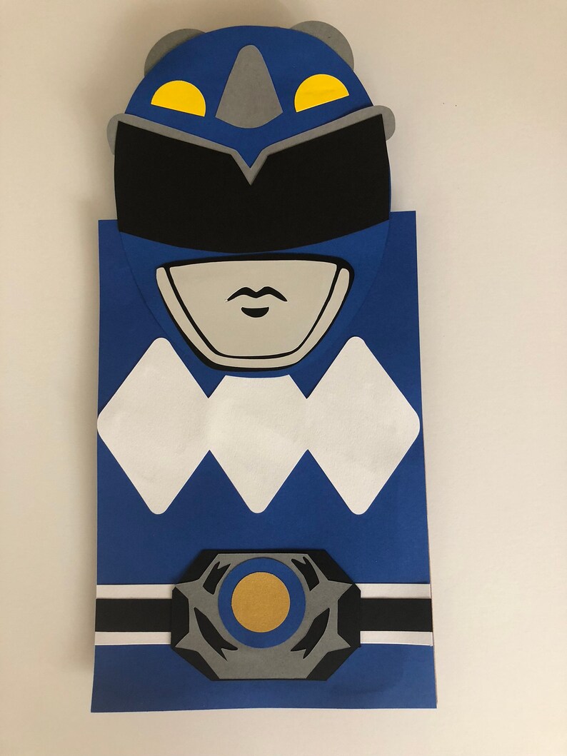 Download Power Ranger Party Power Rangers Power Rangers Birthday Power Rangers Treat Bags Favor Bags Containers Party Favors Games