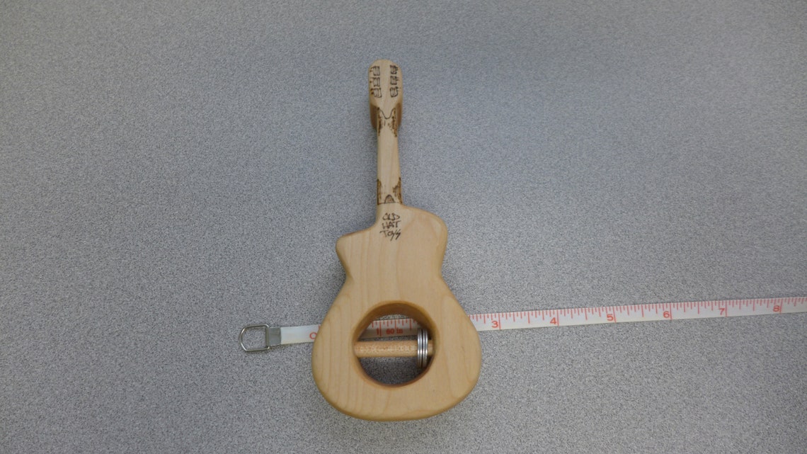 Acoustic Guitar Rattle Taylor Guitarmusic Lover Giftmaple Etsy