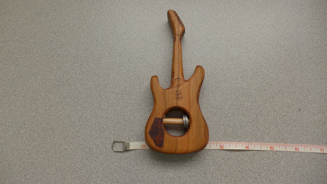 Rocker Baby Guitar Rattle Jackson Soloist Wooden Rattle Etsy