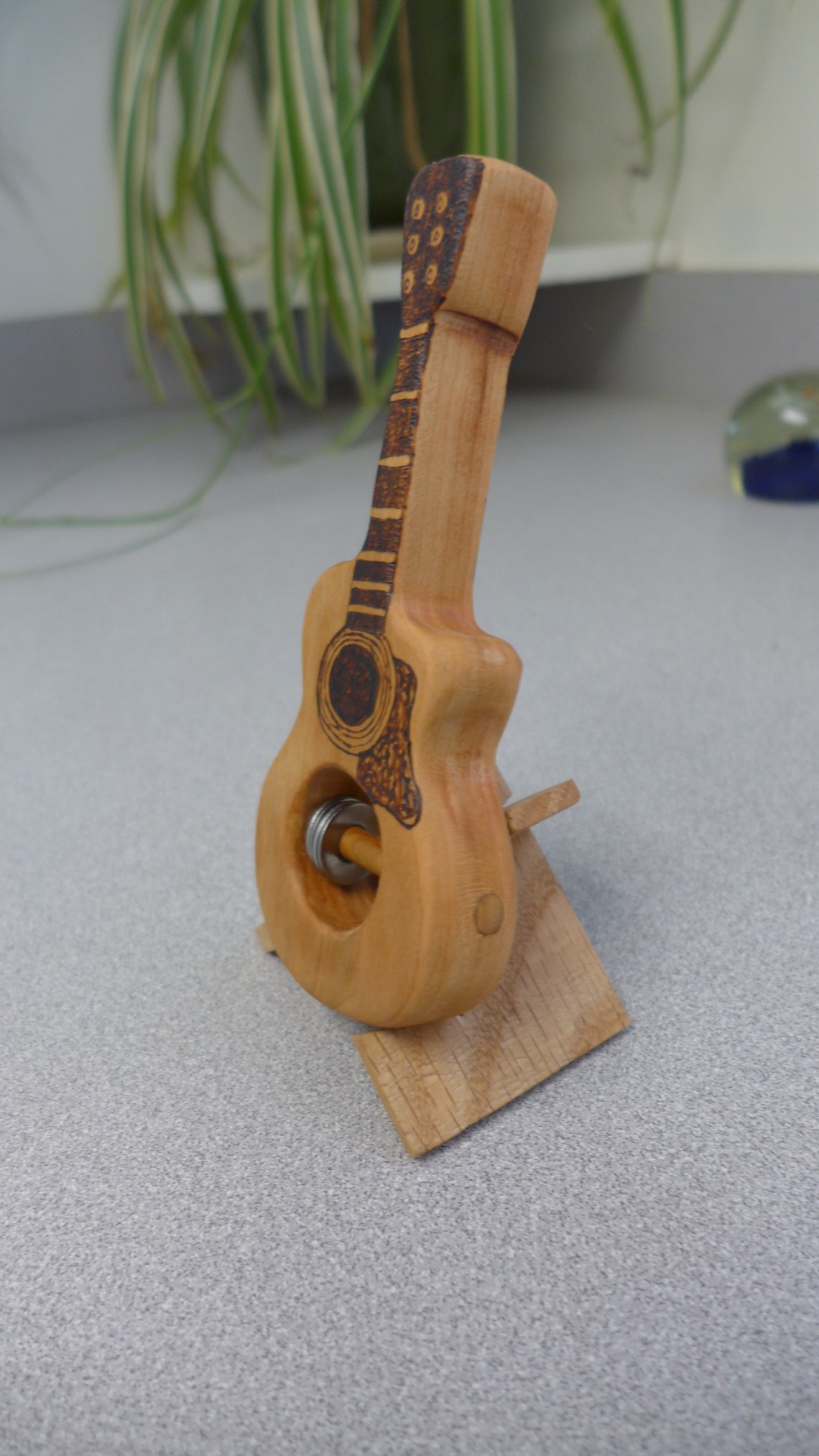 Acoustic Guitar Rattle Taylor Guitarmusic Lover Giftmaple Etsy