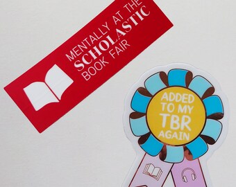 Oopsie Bookish Sticker Duo *Please Read Description*