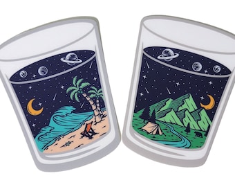 Rocktail Hour Stickers