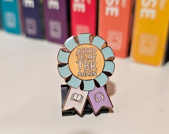 TBR Award Enamel Pin – Rose Gold