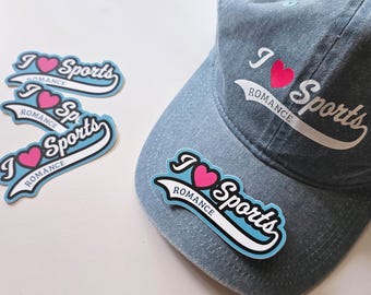 I Love Sports Romance Sticker