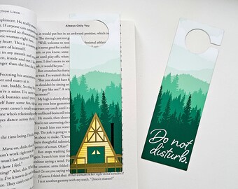 A-Frame Door Hanger Bookmarks