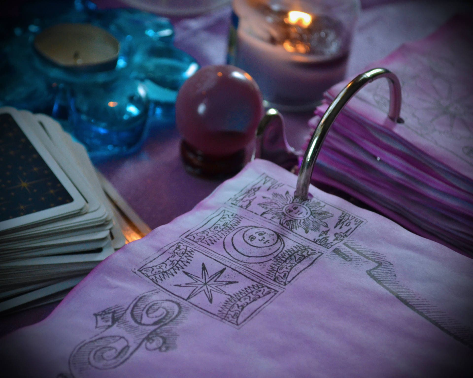 30 Sheets Book of Shadows Parchment / Binder Refill Page / Etsy