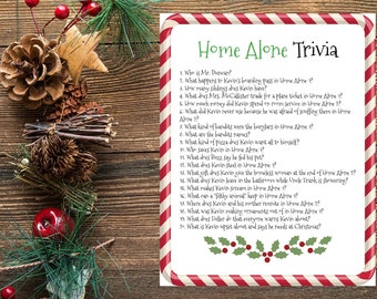 Home Alone Trivia Game: Christmas Movie Party (Digital Download)