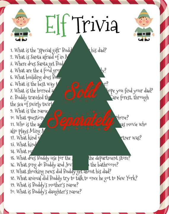 Printable White Christmas Movie Trivia Christmas Party Game Etsy