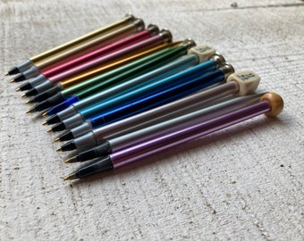 Knitting needle pens -set of 3