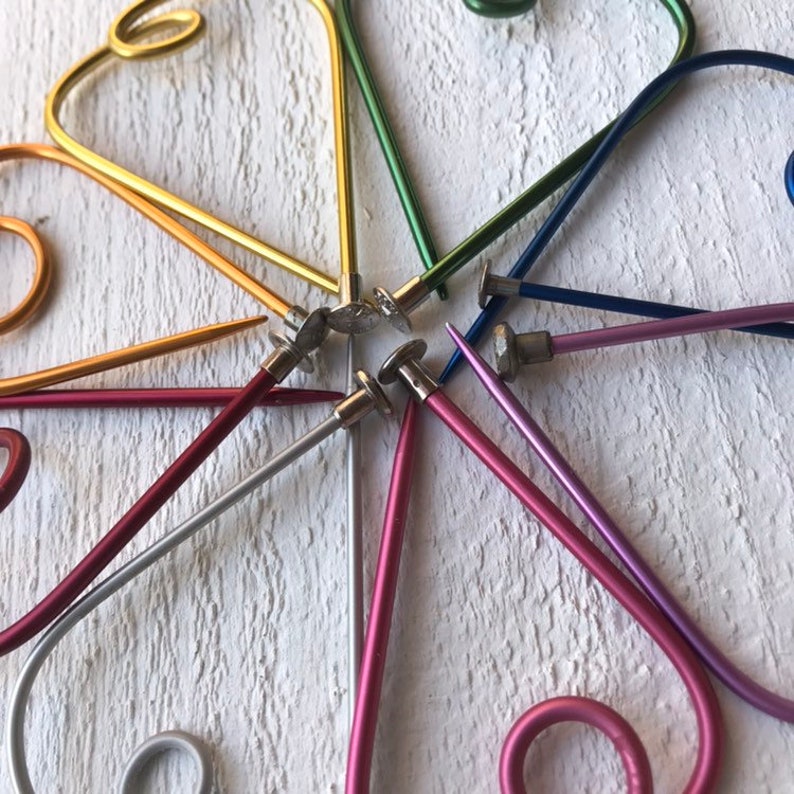 Knitting Needle and Double Point Needle Shawl Pins Etsy