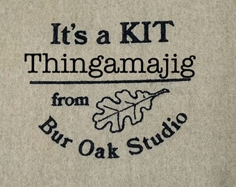 DIY KIT, Thingamajig, Recycled Knitting Needles