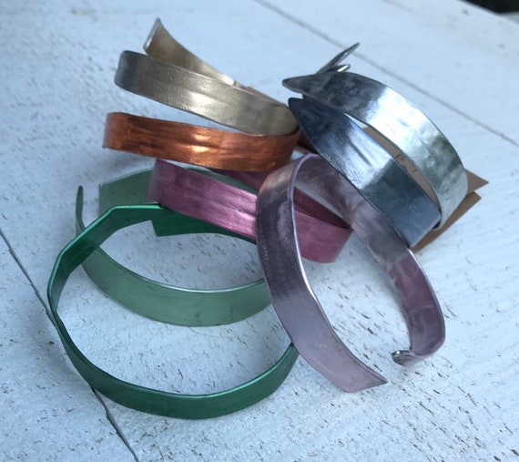 Bracelets, Hammered Knitting Needles, Set of 2 - Etsy