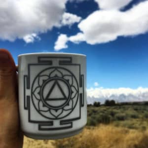 Kali Yantra die-cut decal sticker (3&quot;x3&quot;)
