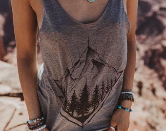 Geo-Mount Organic Bamboo Tank (USA made)