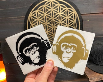 Ape Beats decal  3.8" x 3.5"