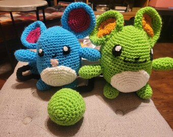 Patrón de crochet Marill - PDF