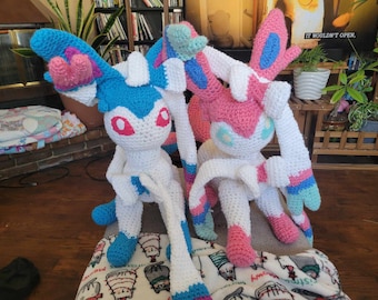 Sylveon Crochet Pattern - ENG PDF