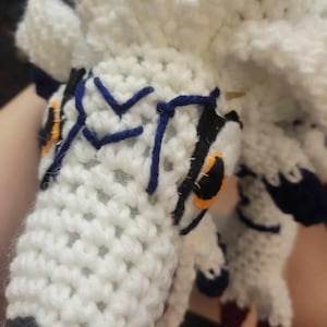 Garurumon Crochet Pattern - ENG PDF
