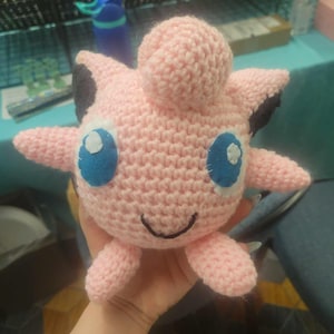 Jigglypuff Crochet Pattern - ENG PDF