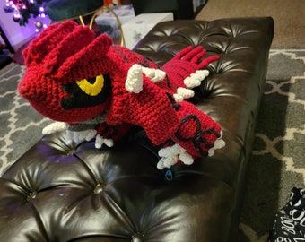 Groudon Crochet Pattern - PDF