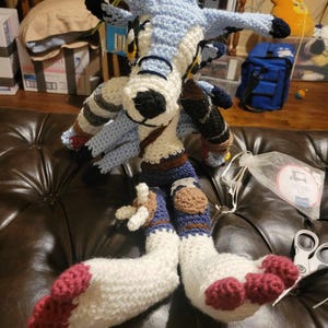 Weregarurumon Crochet Pattern - ENG PDF