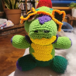 Monty Gator Crochet Pattern - ENG PDF