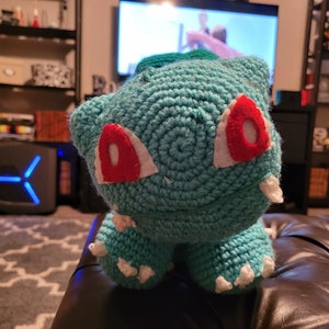 Bulbasaur Crochet Pattern - PDF
