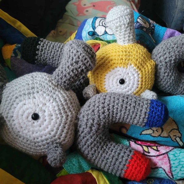 Magnemite Crochet Pattern - PDF