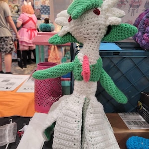 Padrão de Crochê Gardevoir - ENG PDF