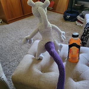 Mewtwo Crochet Pattern - PDF