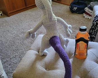 Patrón de crochet de Mewtwo - PDF