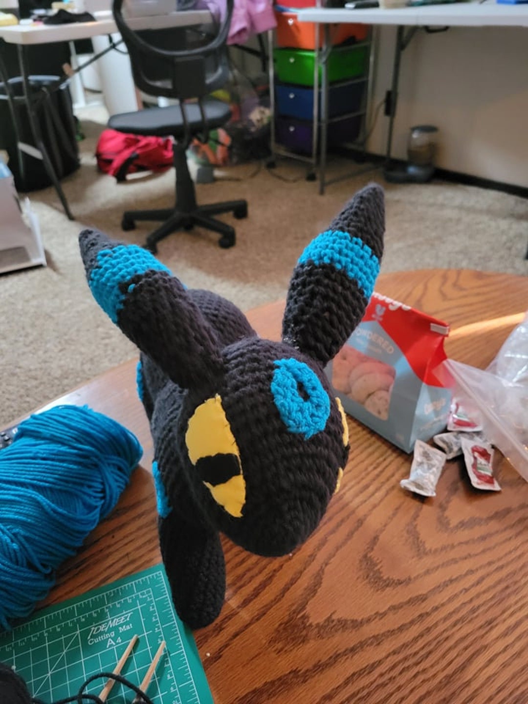 Umbreon Crochet Pattern PDF Etsy