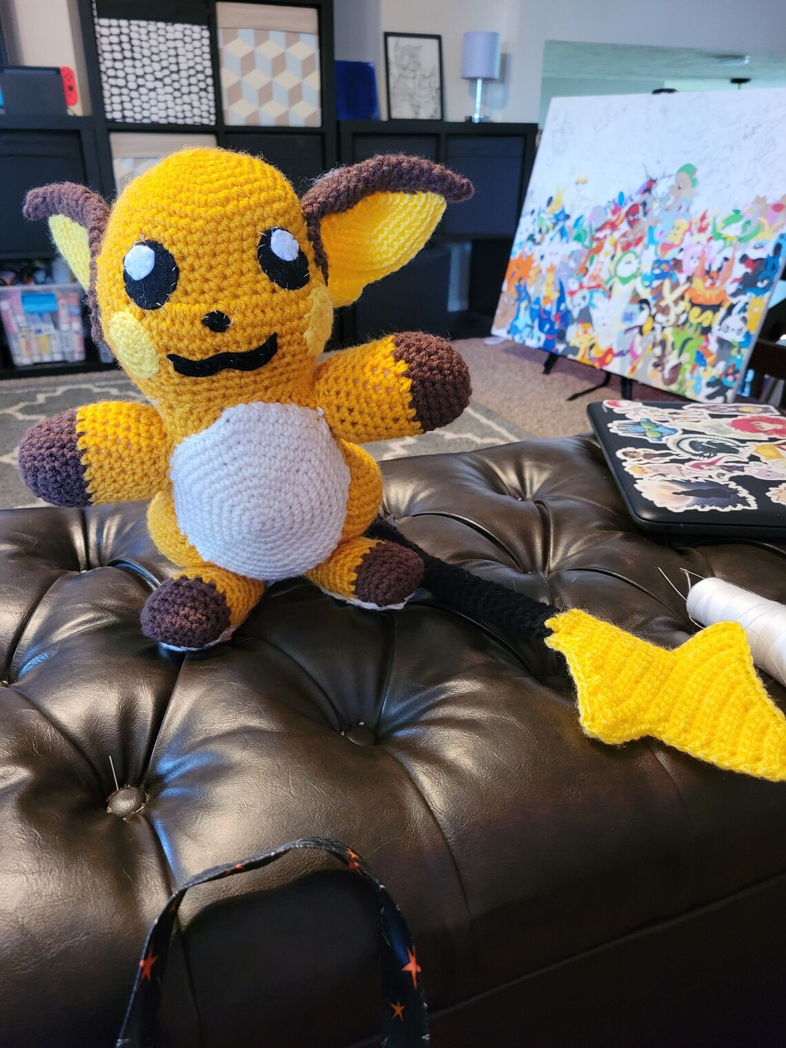 Rachu Pattern Raichu Crochet Pattern - PDF - Etsy