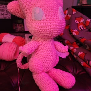 Mew Crochet Pattern - PDF