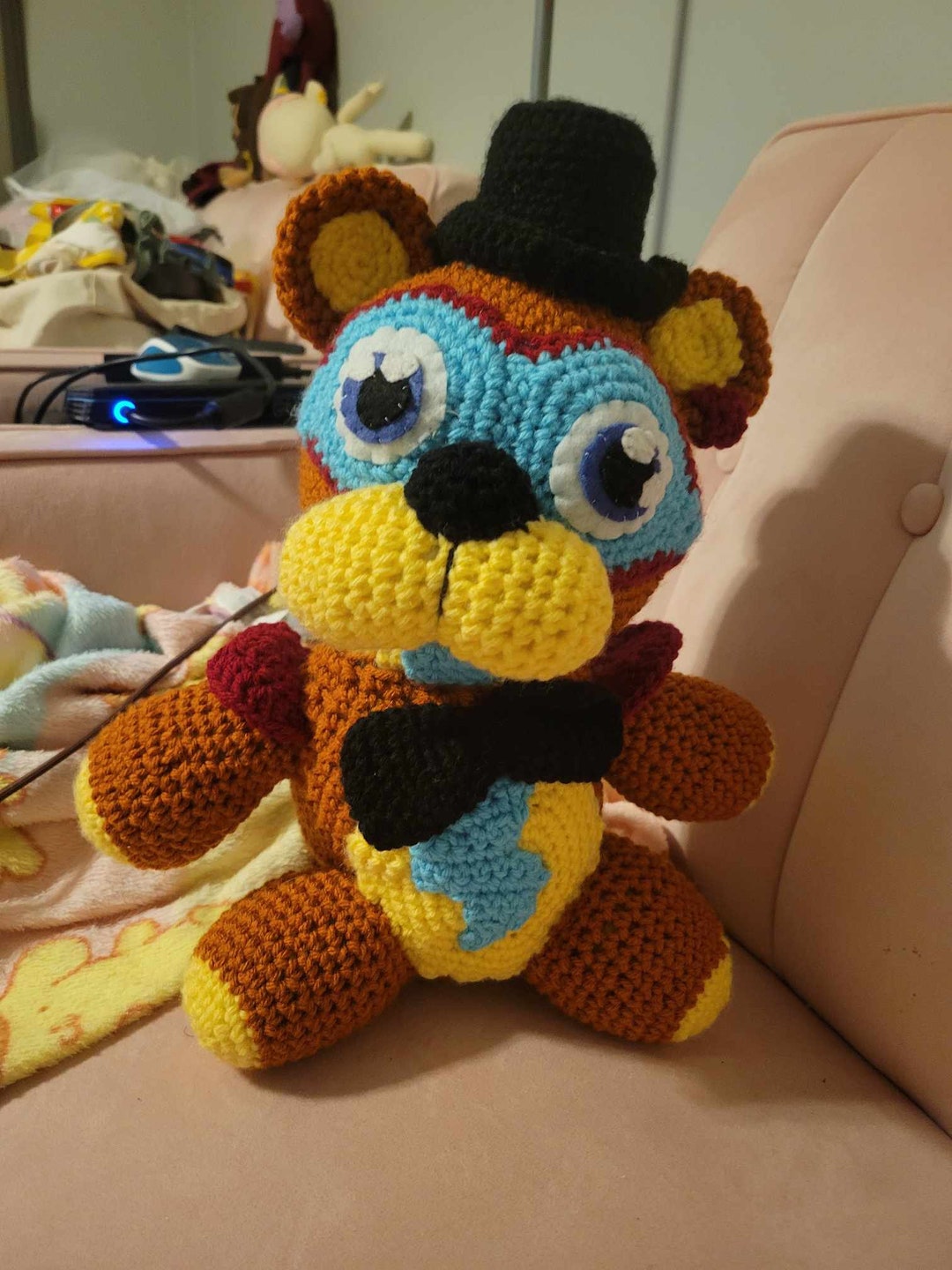 Glamrock Freddy Crochet Pattern - PDF - Etsy